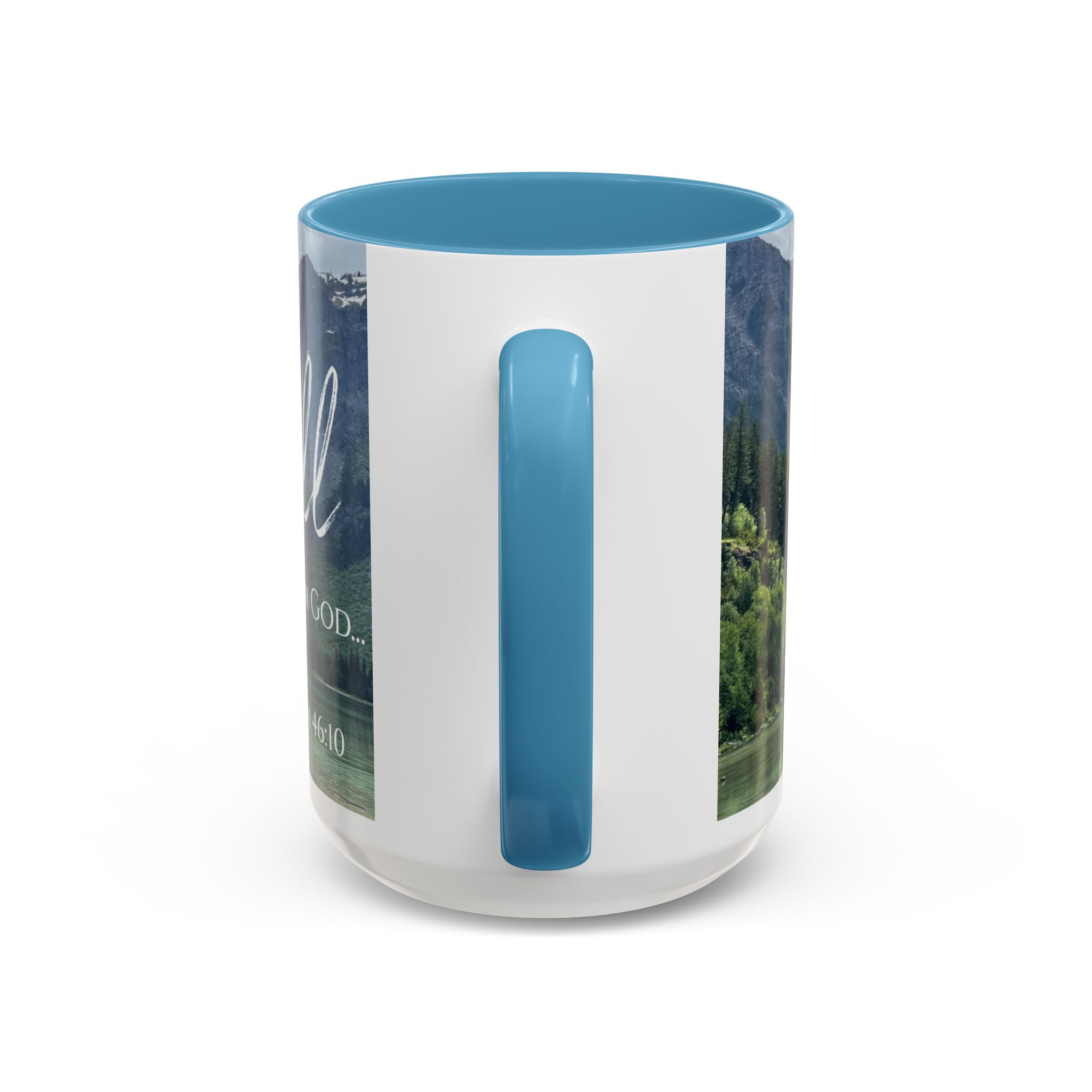 Psalm 46:10 Inspirational Coffee Mug - 'Be Still and Know' - Image 16