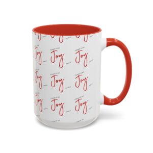 James 1:2 - Count It All Joy! Joyful Accent Coffee Mug