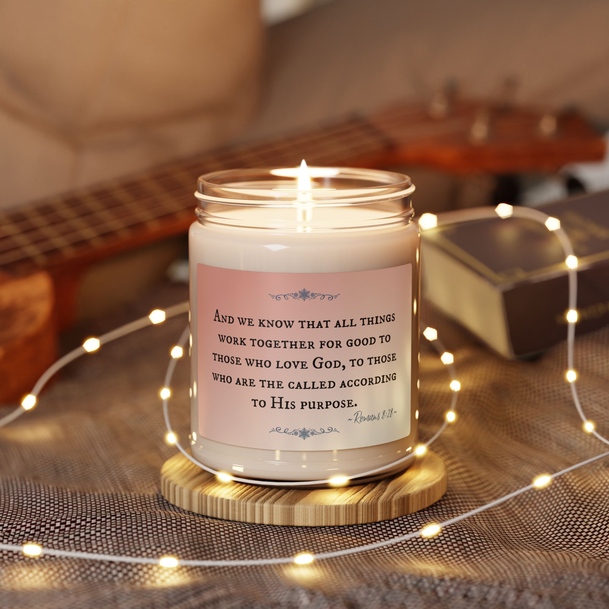 Inspirational Scented Candle, Gift for Faith, Home Decor, Relaxation, Self-Care, Motivation - Image 15