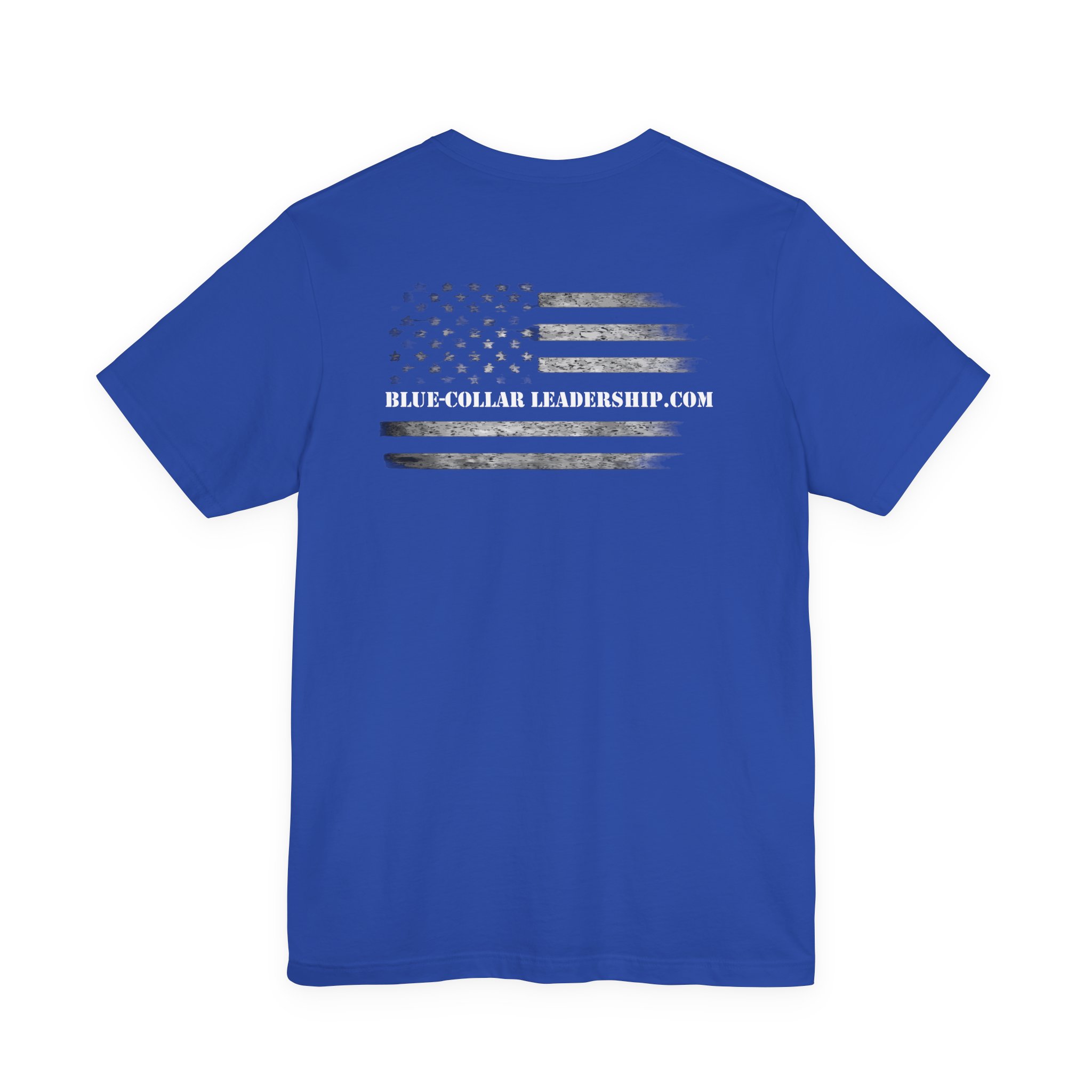 Blue-Collar Leadership® Co-branded Unisex Short Sleeve Tee - American Pride and Blue Collar Leadership Tee, Perfect for Casual Wear, Holidays, Gifts, and Events - Image 20