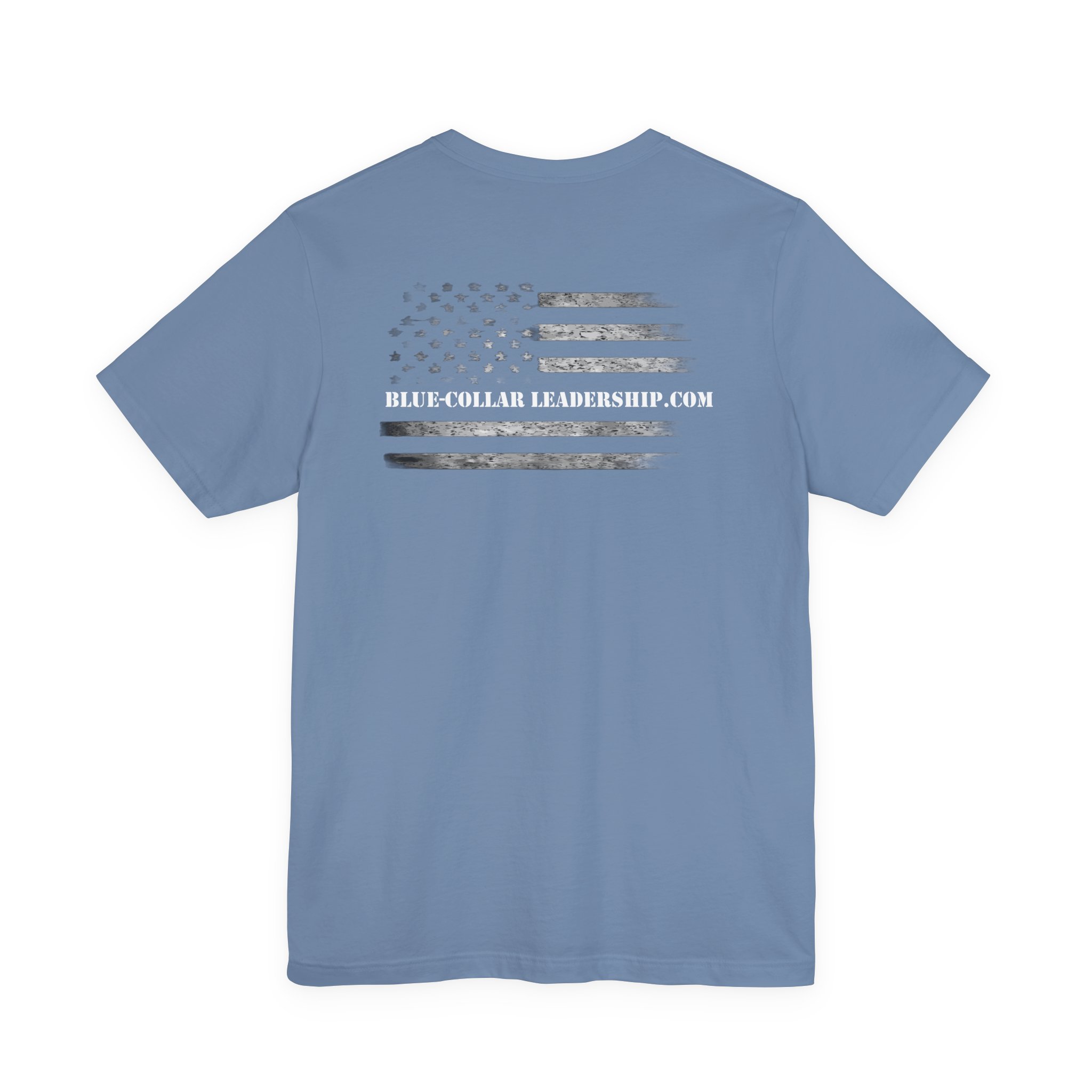 Blue-Collar Leadership® Co-branded Unisex Short Sleeve Tee - American Pride and Blue Collar Leadership Tee, Perfect for Casual Wear, Holidays, Gifts, and Events - Image 16