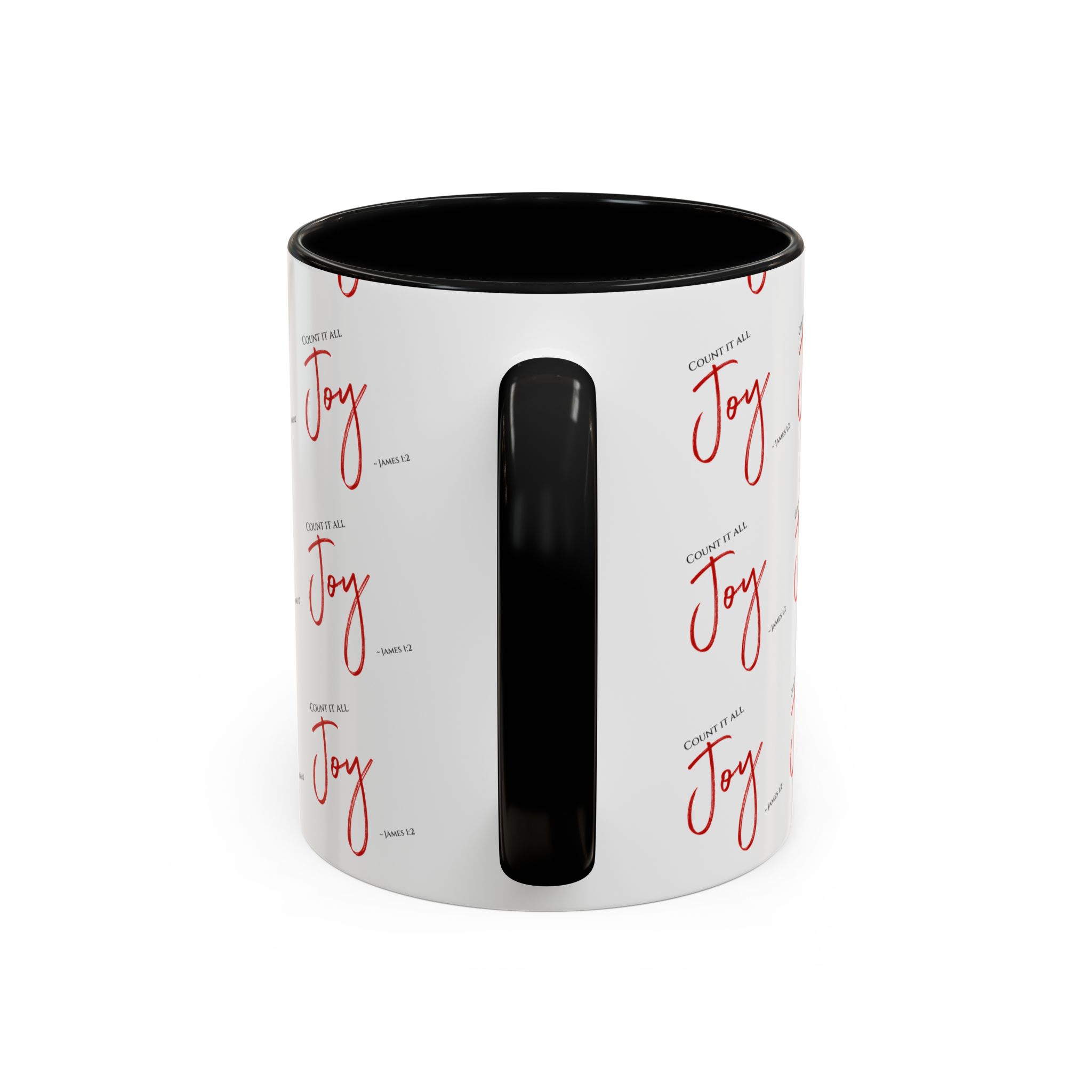 James 1:2 - Count It All Joy! Joyful Accent Coffee Mug - Image 8