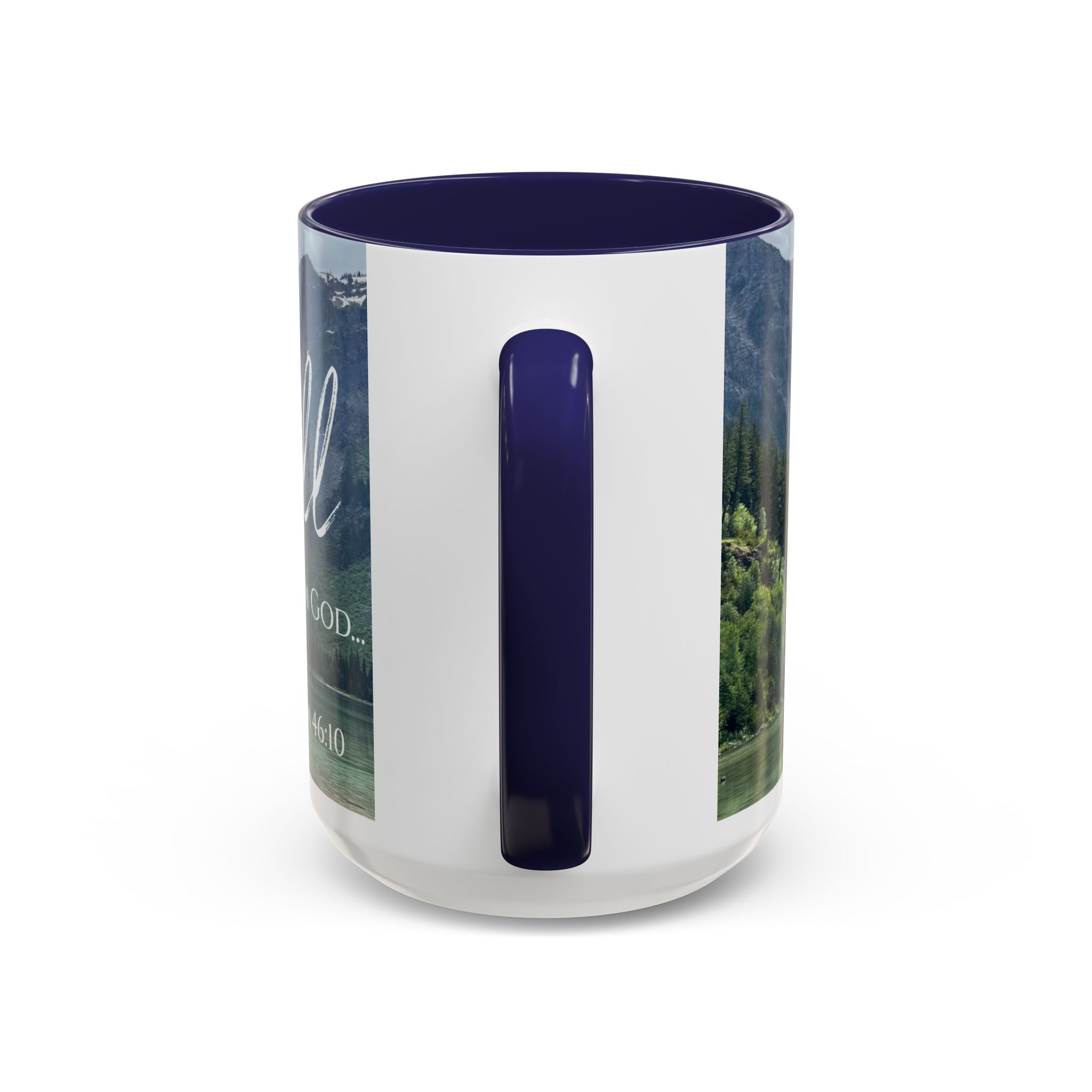 Psalm 46:10 Inspirational Coffee Mug - 'Be Still and Know' - Image 8