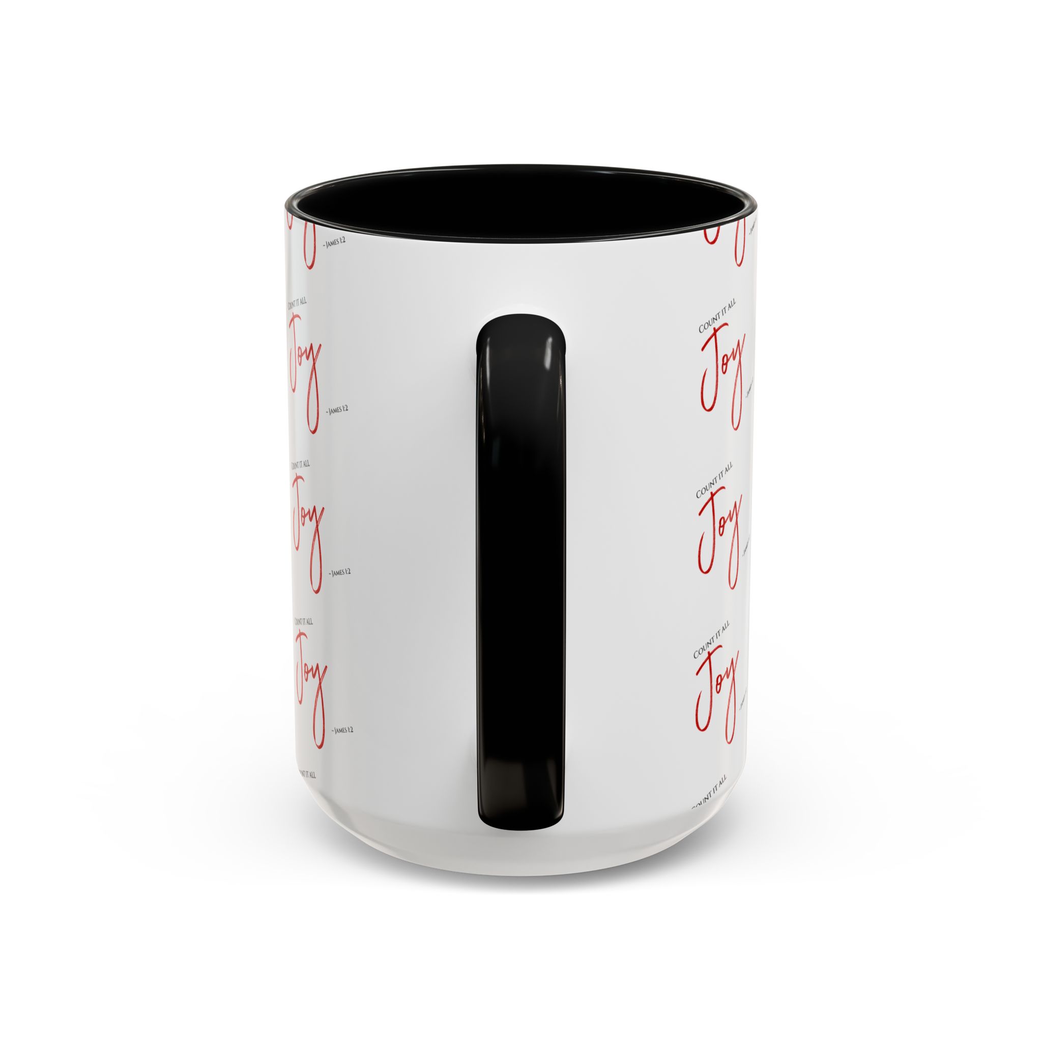 James 1:2 - Count It All Joy! Joyful Accent Coffee Mug - Image 12