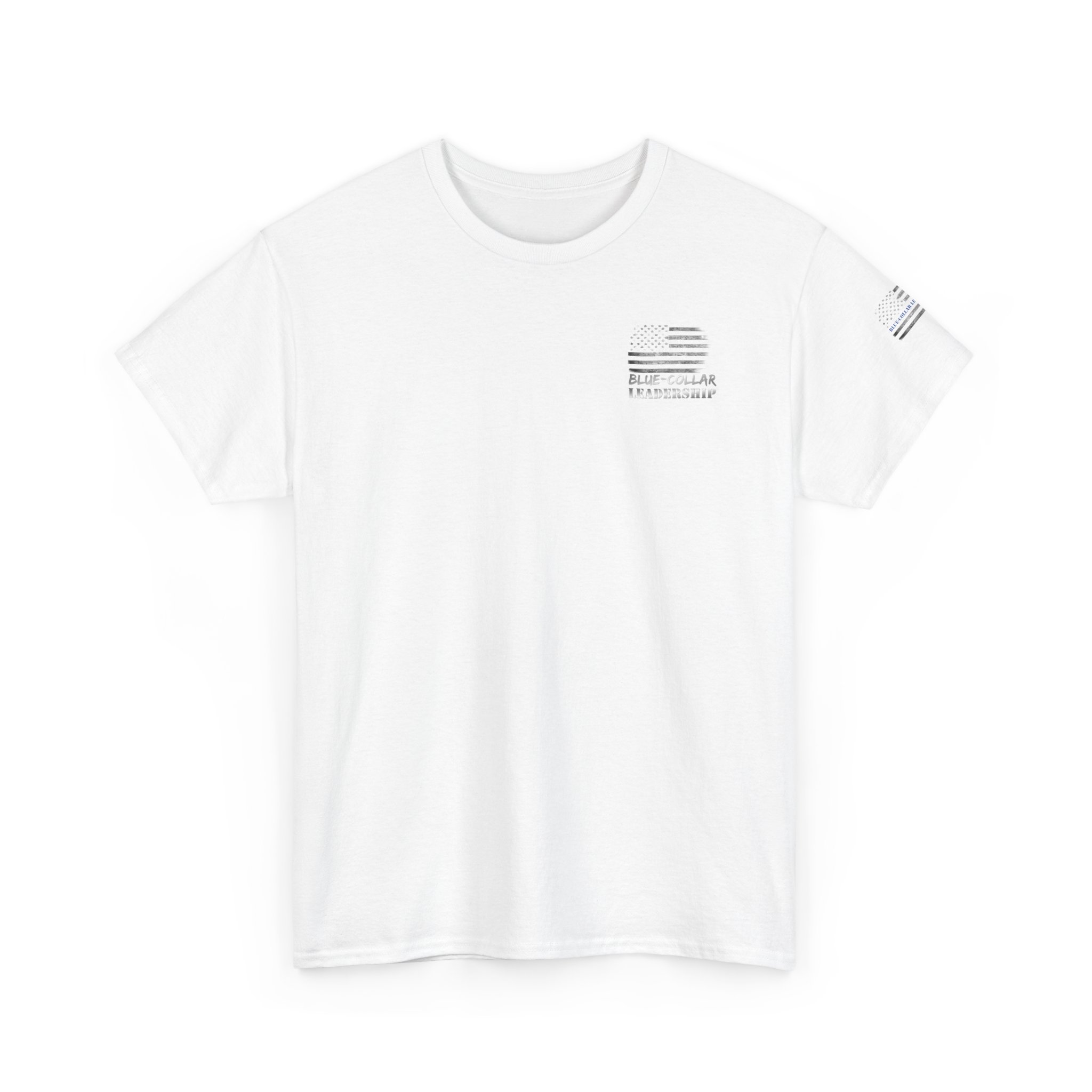 Blue-Collar Power Tee — "America Runs on Blue-Collar Power" Patriotic Eagle T-Shirt - Image 2