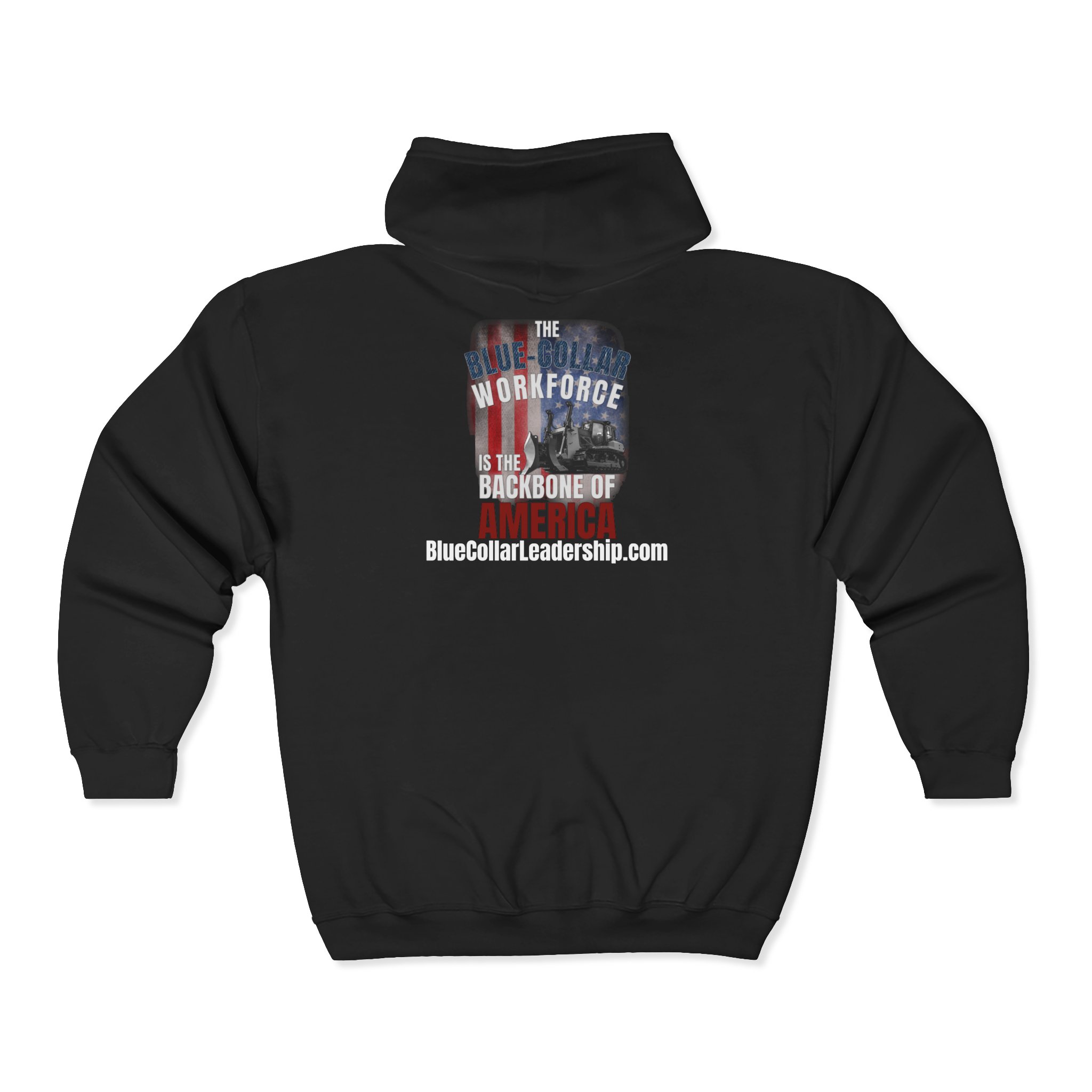Backbone of America Zip Hoodie — The Dozer