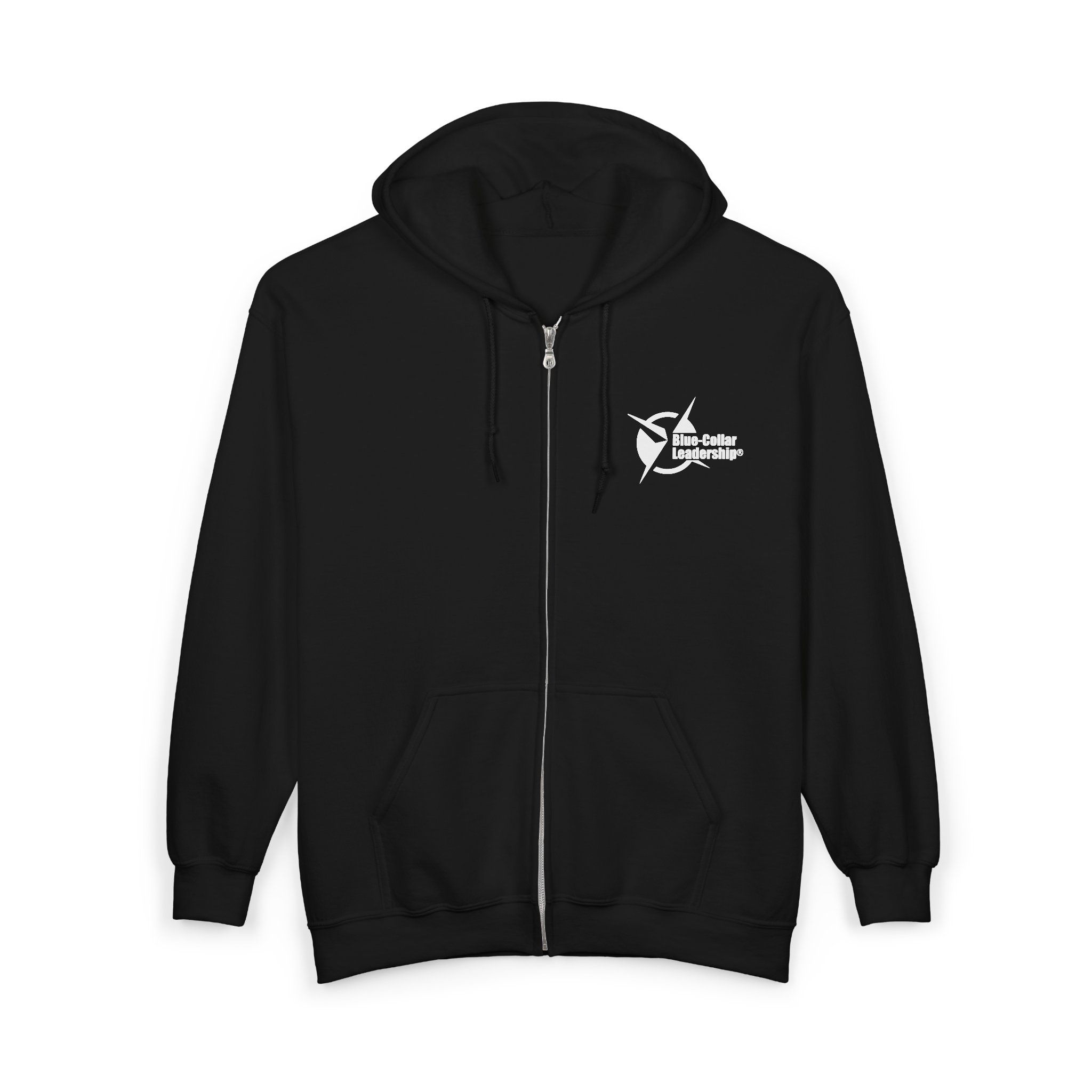 Backbone of America Zip Hoodie — Handyman/Plumber/Carpenter - Image 2