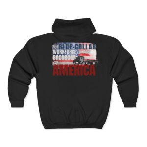 Backbone of America Zip Hoodie — The Big Rig