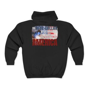 Backbone of America Zip Hoodie — The Welder