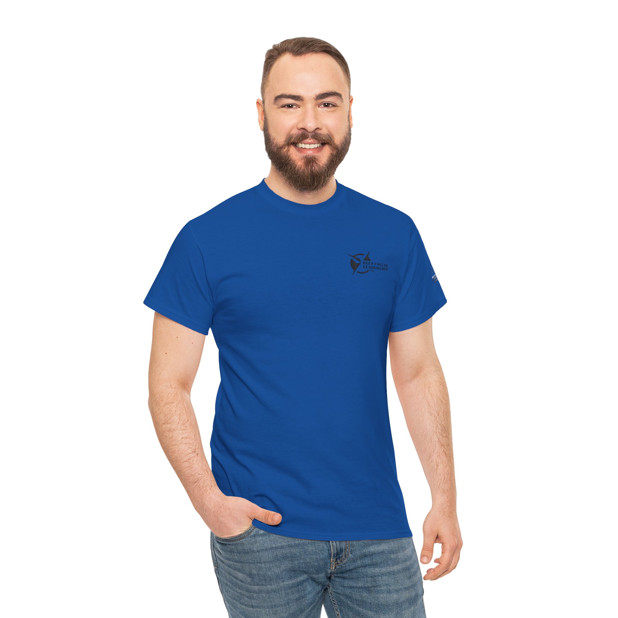 Backbone of America Tee — 'Blue-Collar Workforce' Patriotic Workshirt - Image 10